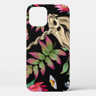 Magical Forest Unicorn Dark Pattern. iPhone 12 Case