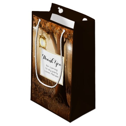 Magical Forest with Fairy Lights Party Thank You Small Gift Bag
