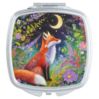 Magical Fox  Compact Mirror