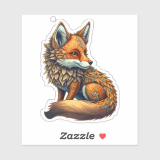 Magical Fox Sticker