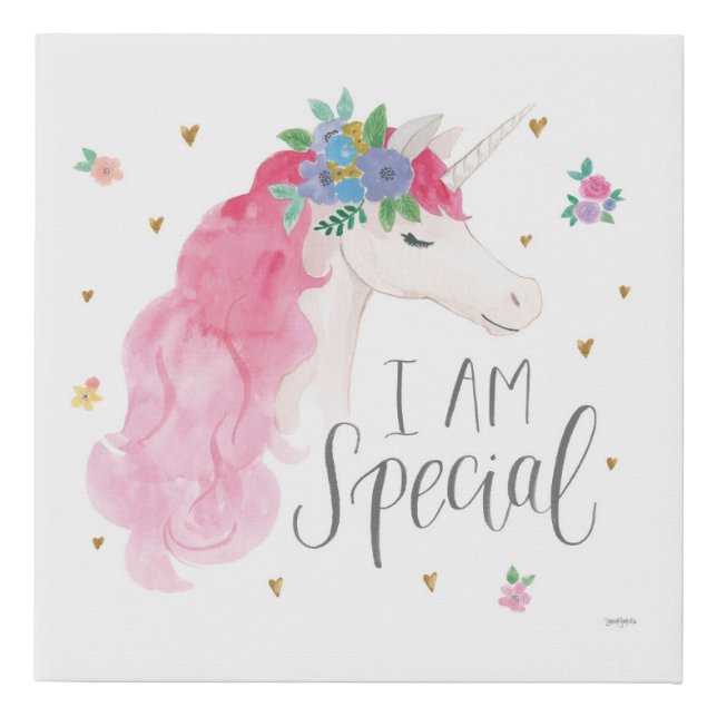 Magical Friends III | I Am Special Faux Canvas Print (Front)