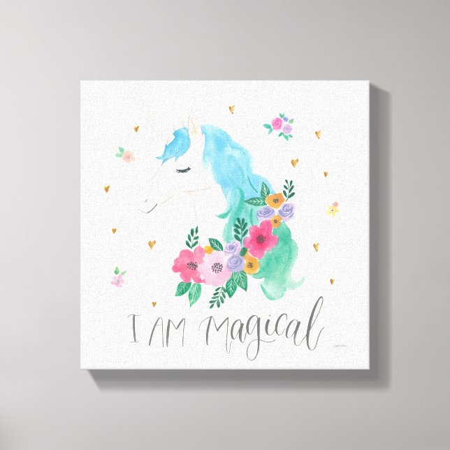 Magical Friends IV | I Am Magical 3 Canvas Print (Front)