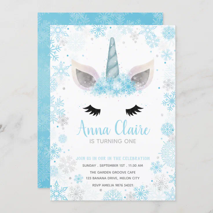 frozen invitations girl