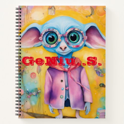 Magical Genius Whimsical Harry Potter_inspired S Notebook