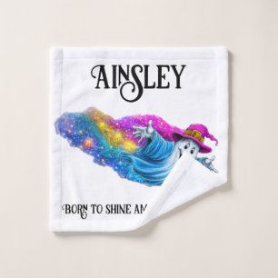 Magical Ghost and Stars Bath Towel Set