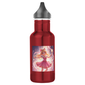 Magical Girl Transformation Stainless Steel Water Bottle