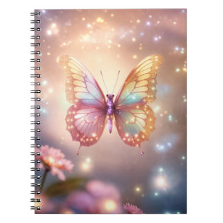 Magical Glitter Butterfly  Notebook