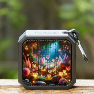Magical Glowing Flowers Heart Garden Bluetooth Speaker