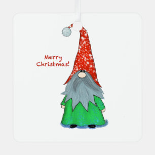 Magical Gnome Christmas Ornament