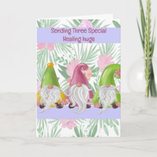 Magical Gnomes Get Well for Child Card