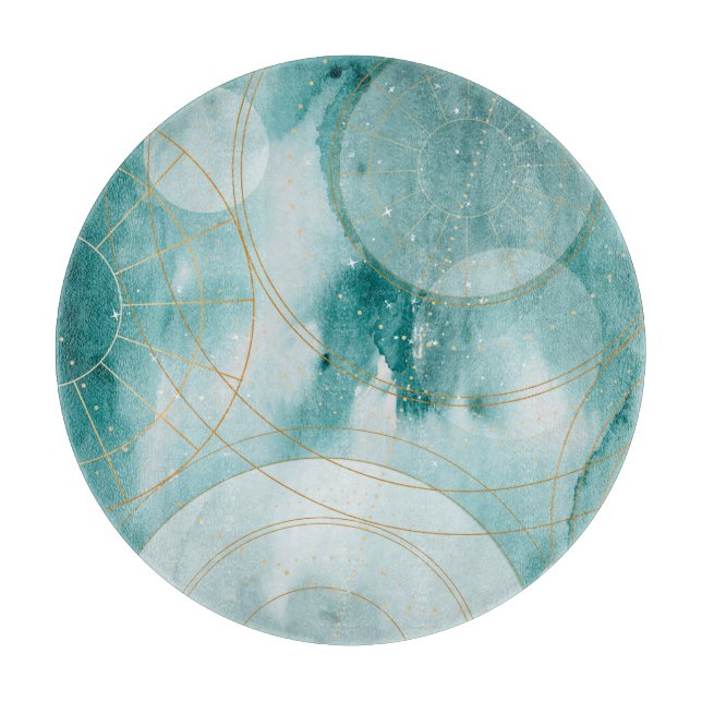 Magical Graduation Stars II Cutting Board (Front)