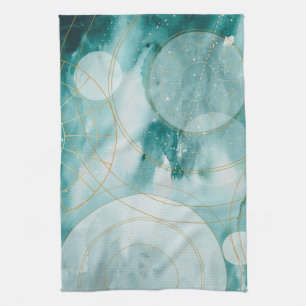 Magical Graduation Stars II Kitchen Towel