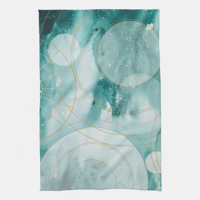 Magical Graduation Stars II Kitchen Towel (Vertical)