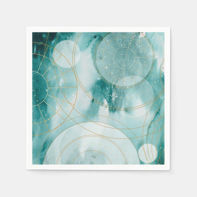 Magical Graduation Stars II Napkins (Front)