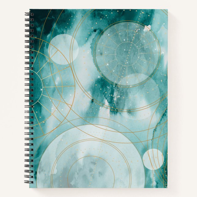 Magical Graduation Stars II Notebook (Front)