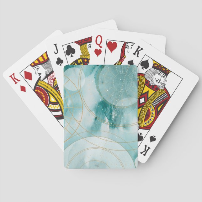 Magical Graduation Stars II Poker Cards (Back)