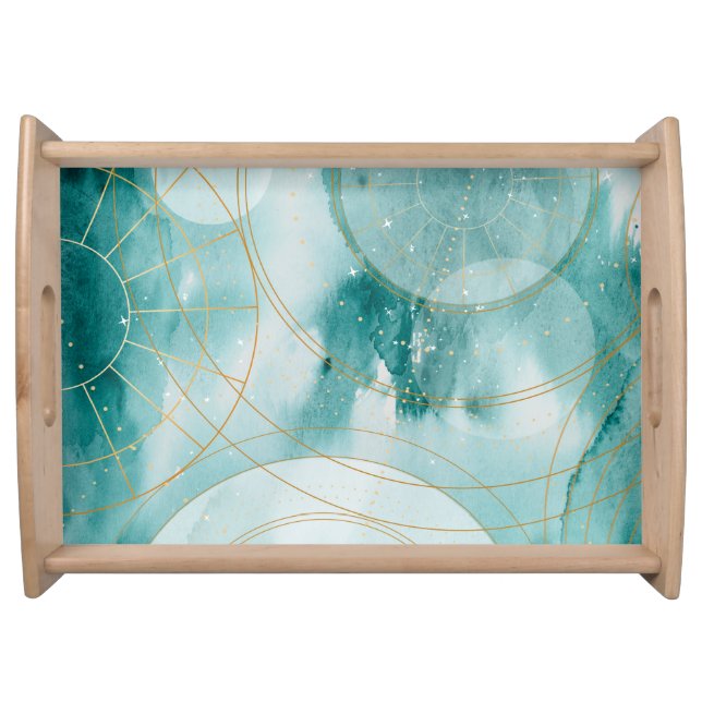 Magical Graduation Stars II Serving Tray (Front)