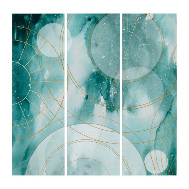 Magical Graduation Stars II Triptych (Front)