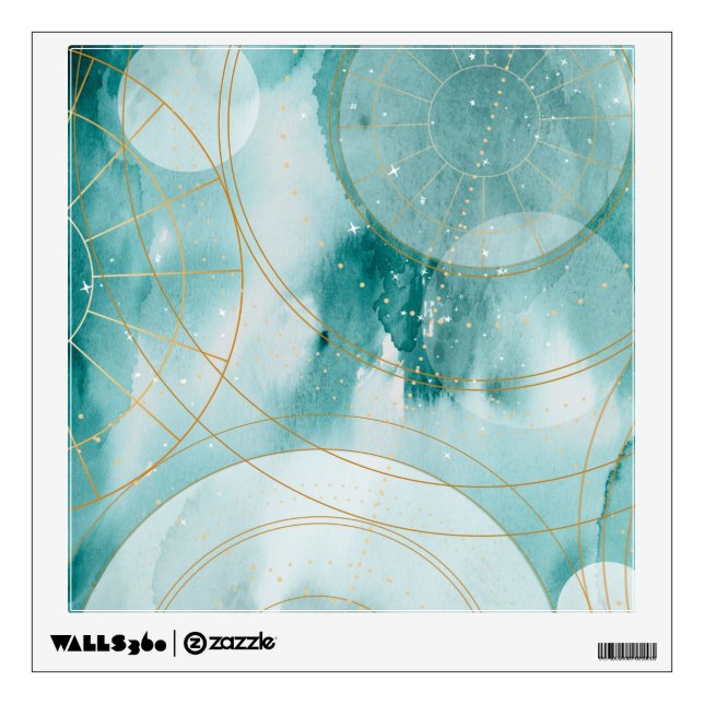 Magical Graduation Stars II Wall Decal (Front)