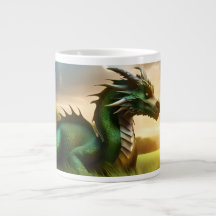 MAGICAL GREEN DRAGON FANTASY