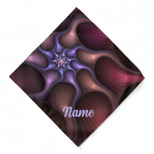 Magical Growth Abstract Colorful Fractal Pet Bandana