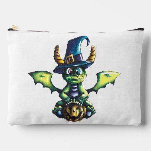 Magical Halloween Dragon Design Accessory Pouch