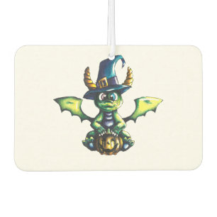 Magical Halloween Dragon Design Air Freshener