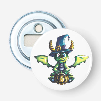 Magical Halloween Dragon Design Bottle Opener