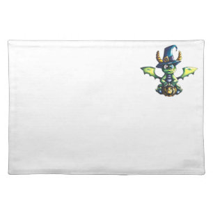 Magical Halloween Dragon Design Cloth Placemat