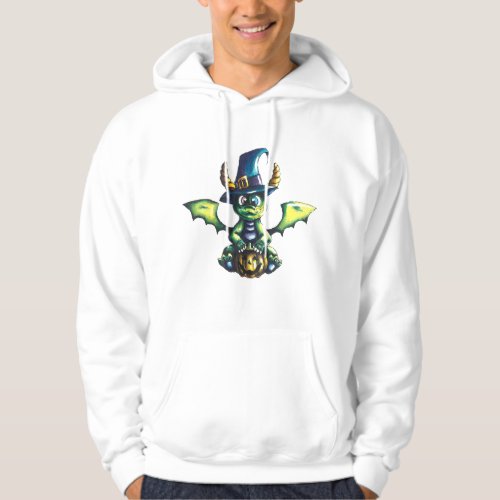 Magical Halloween Dragon Design Hoodie