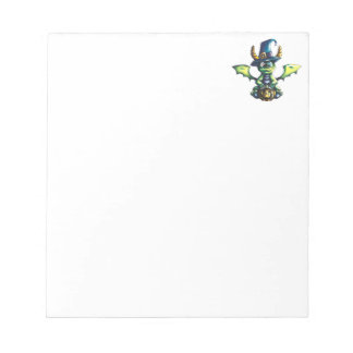 Magical Halloween Dragon Design Notepad
