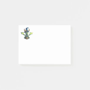 Magical Halloween Dragon Design Post-it Notes
