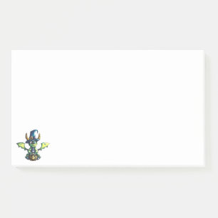 Magical Halloween Dragon Design Post-it Notes