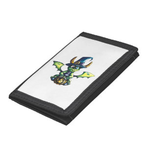 Magical Halloween Dragon Design Trifold Wallet