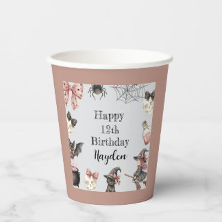 Magical Halloween Paper Cup