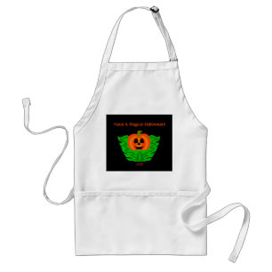 Magical Halloween Pumpkin Apron