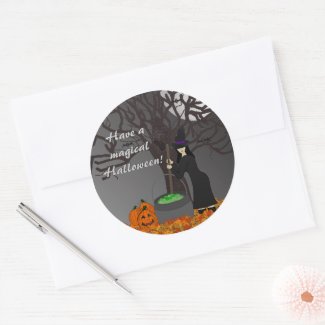 Magical Halloween Stickers