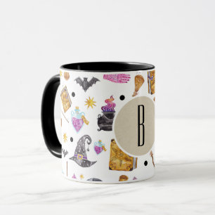 Magical Halloween Watercolor Whimsical Fortune Mug