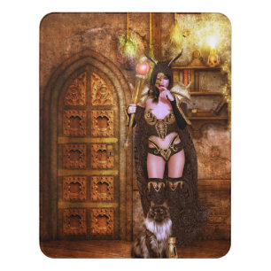 Magical Hallows Door Sign