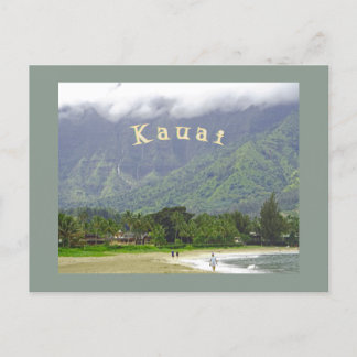 "MAGICAL HANALEI" (KAUAI) POSTCARD