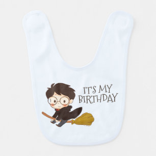 Magical HARRY POTTER™ and Hogwarts Birthday Baby Bib