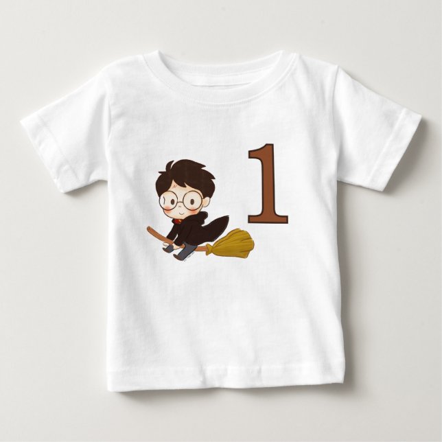 Magical HARRY POTTER™ and Hogwarts Birthday Baby T-Shirt (Front)