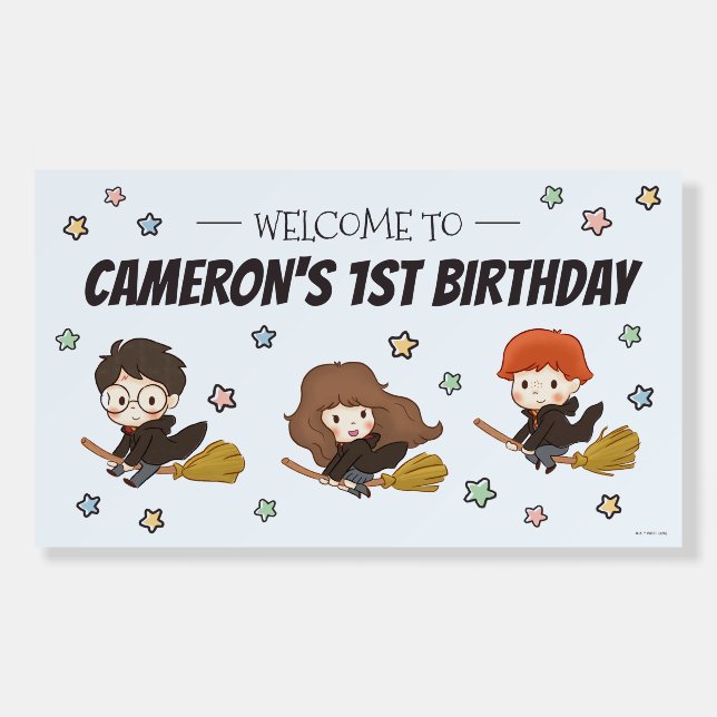 Magical HARRY POTTER™ and Hogwarts Birthday Foam Board (Front)