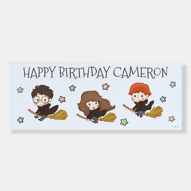 Magical HARRY POTTER™ and Hogwarts Birthday Foam Board (Front)