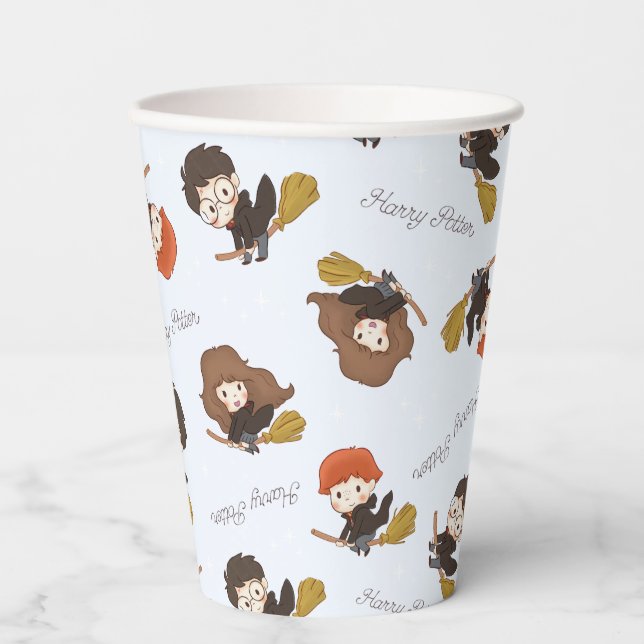 Magical HARRY POTTER™ and Hogwarts Birthday Paper Cups (Front)