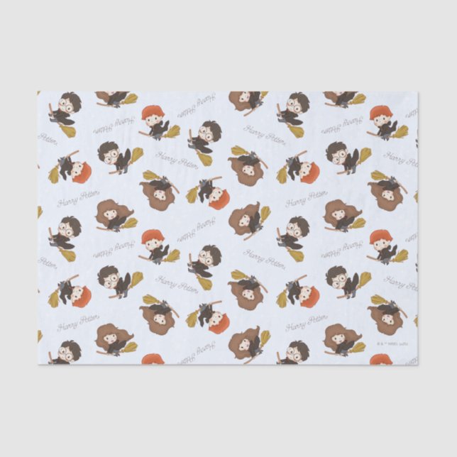 Magical HARRY POTTER™ and Hogwarts Birthday Tissue Paper (Front)