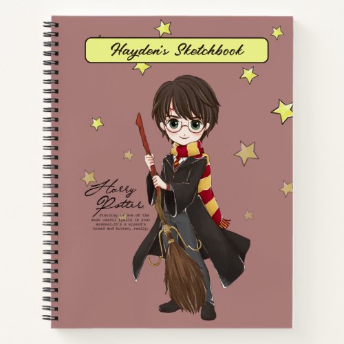 Magical HARRY POTTER Drawing Notebook