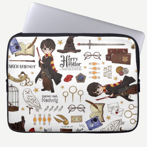 Magical HARRY POTTER™ Watercolor Laptop Sleeve