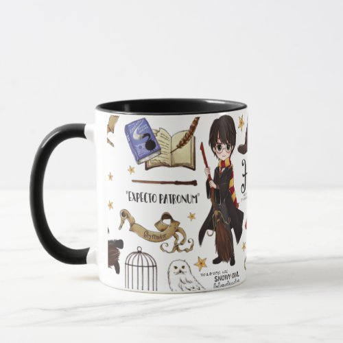 Magical HARRY POTTER Watercolor Mug