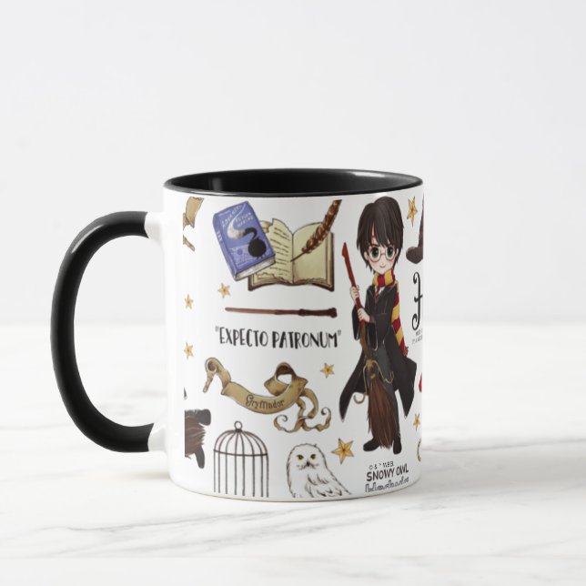 Magical HARRY POTTER™ Watercolor Mug (Left)